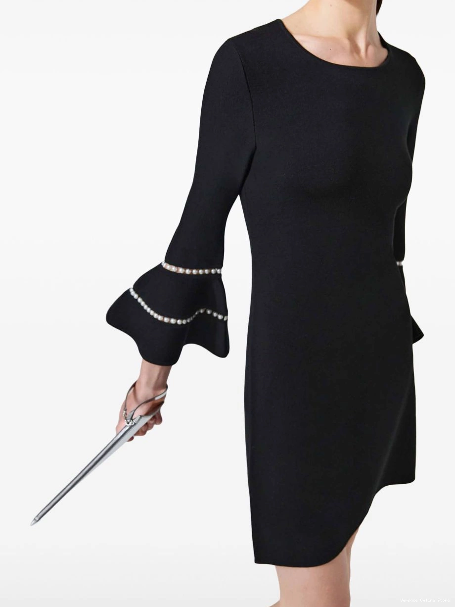 Affordable Versace mini Women pearl-detailing dress 0331